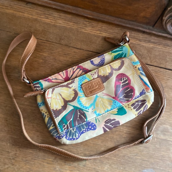 Fossil Handbags - Fossil butterfly crossbody bag